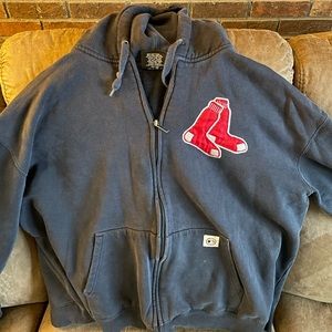 Boston Red Sox zip front hoodie